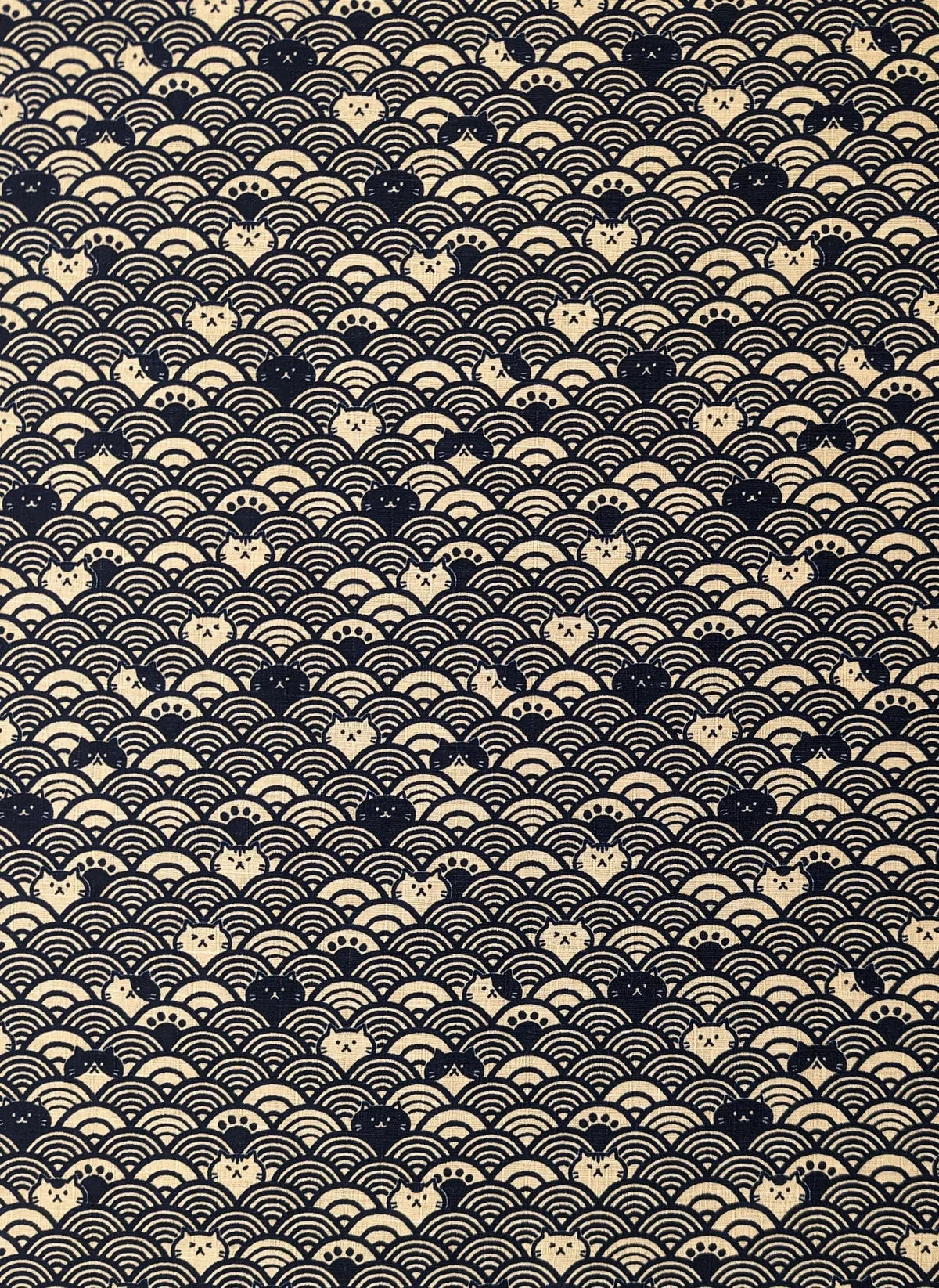 Cosmo | Wave Cats | Navy Blue