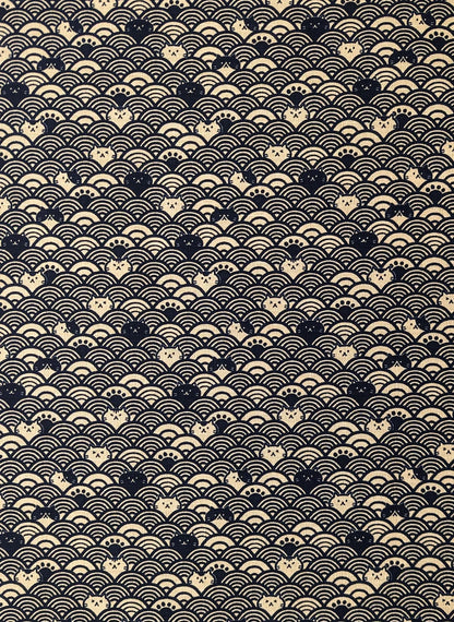 Cosmo | Wave Cats | Navy Blue