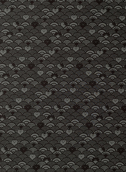 Cosmo | Wave Cats | Black with Grey