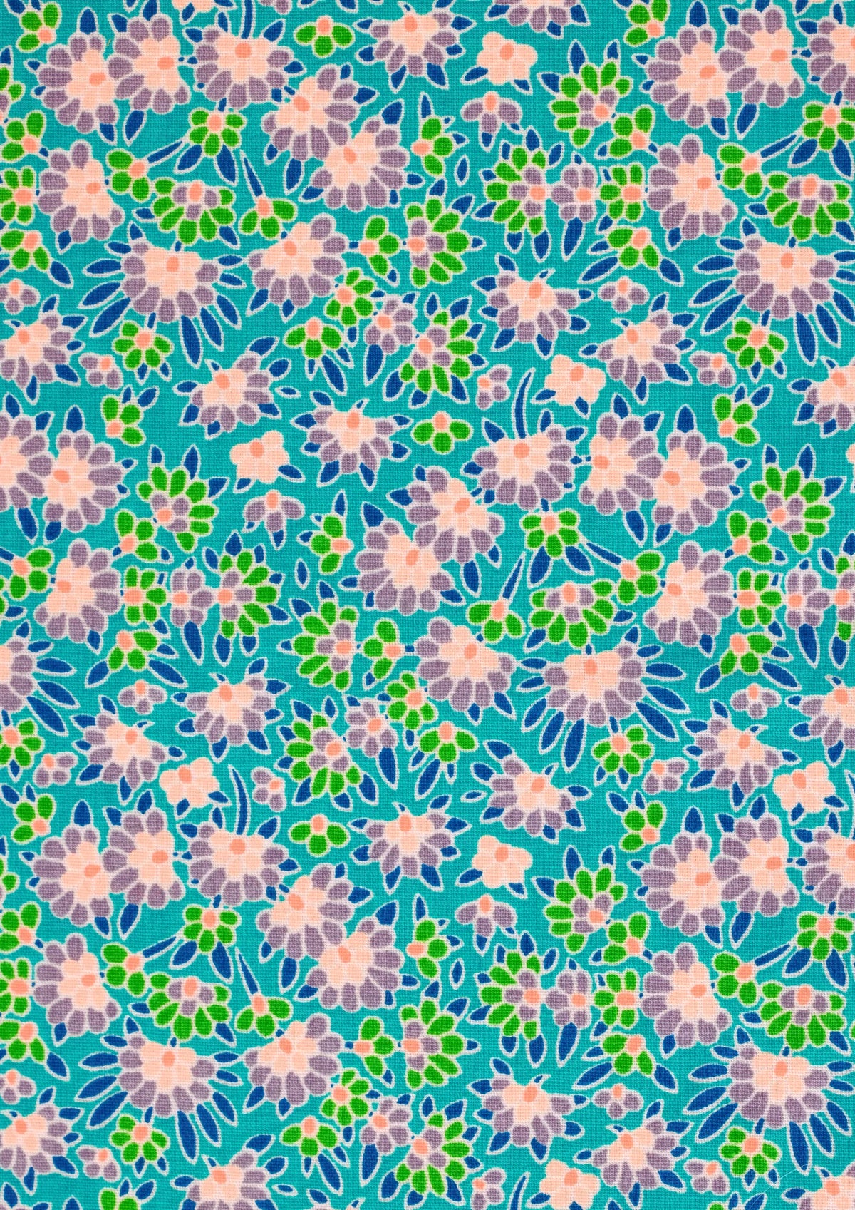 Petit Pan | Cotton Poplin | Green Calendula