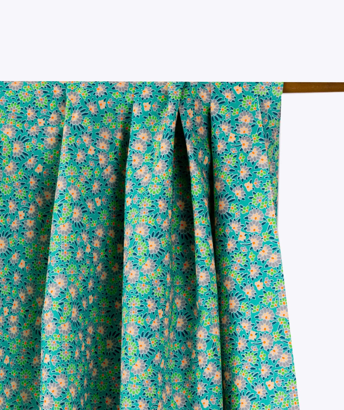 Petit Pan | Cotton Poplin | Green Calendula