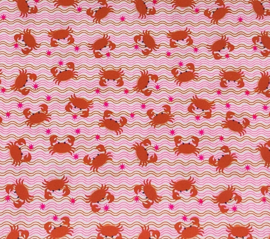 Petit Pan | Cotton Poplin | Krabig rouge