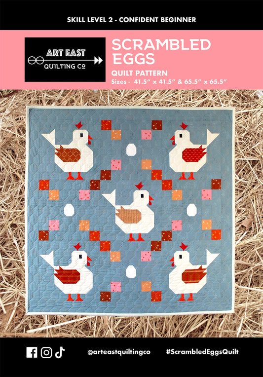 Scrambled Eggs | Paper Pattern | Art East Quilting Co.