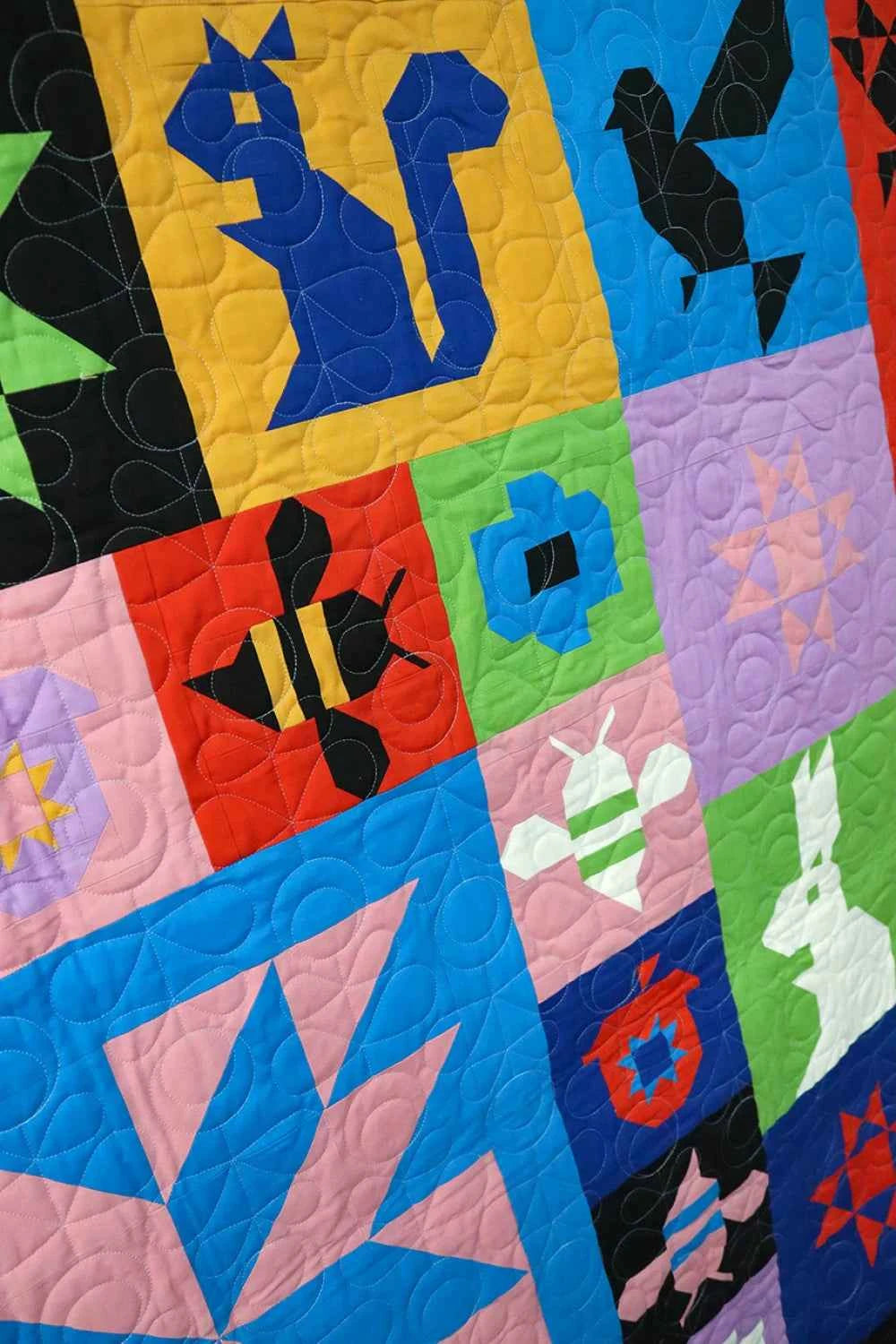 Folk Sampler The Complete Quilt Project | Paper Pattern | Art East Quilting Co.