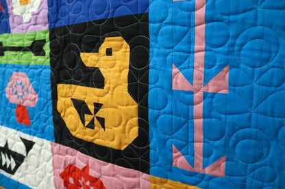Folk Sampler The Complete Quilt Project | Paper Pattern | Art East Quilting Co.