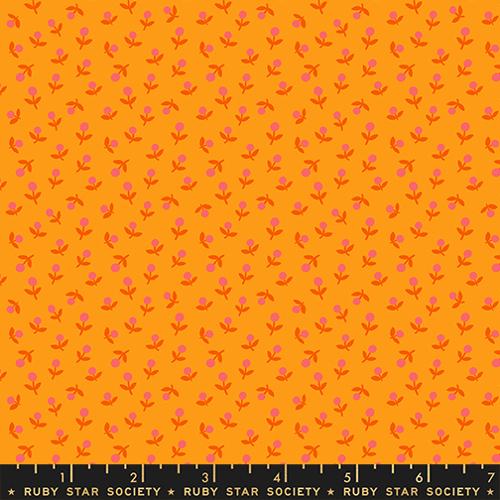 Ruby Star Society | 1-800-Calico | Sprout Ditsy Floral Blender Retro Cheddar Cheese