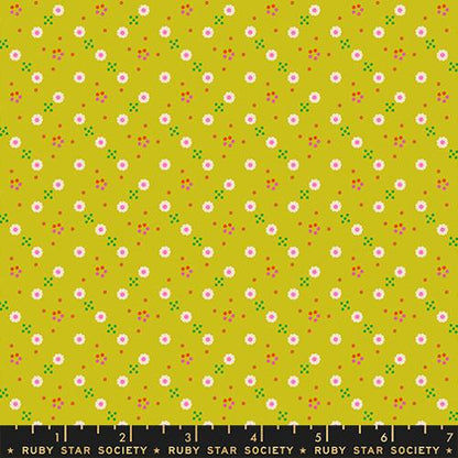 Ruby Star Society | 1-800-Calico | Bandana Ditsy Blender Pistachio