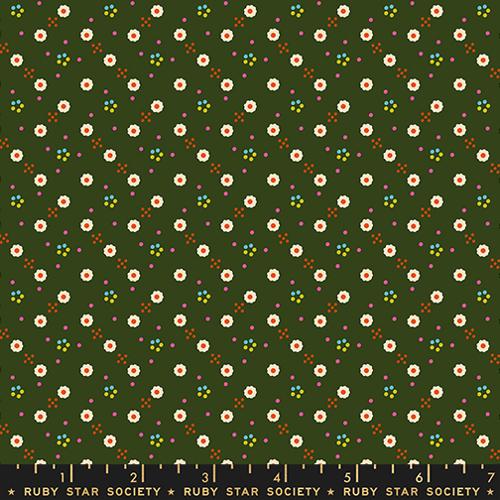 Ruby Star Society | 1-800-Calico | Bandana Ditsy Blender Mossy