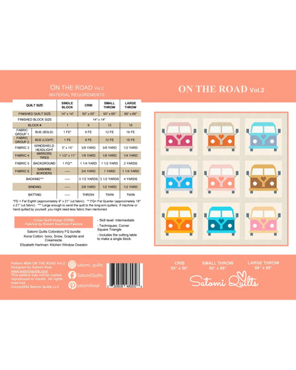 Satomi Quilts | On the Road Vol 2 Quilt Pattern