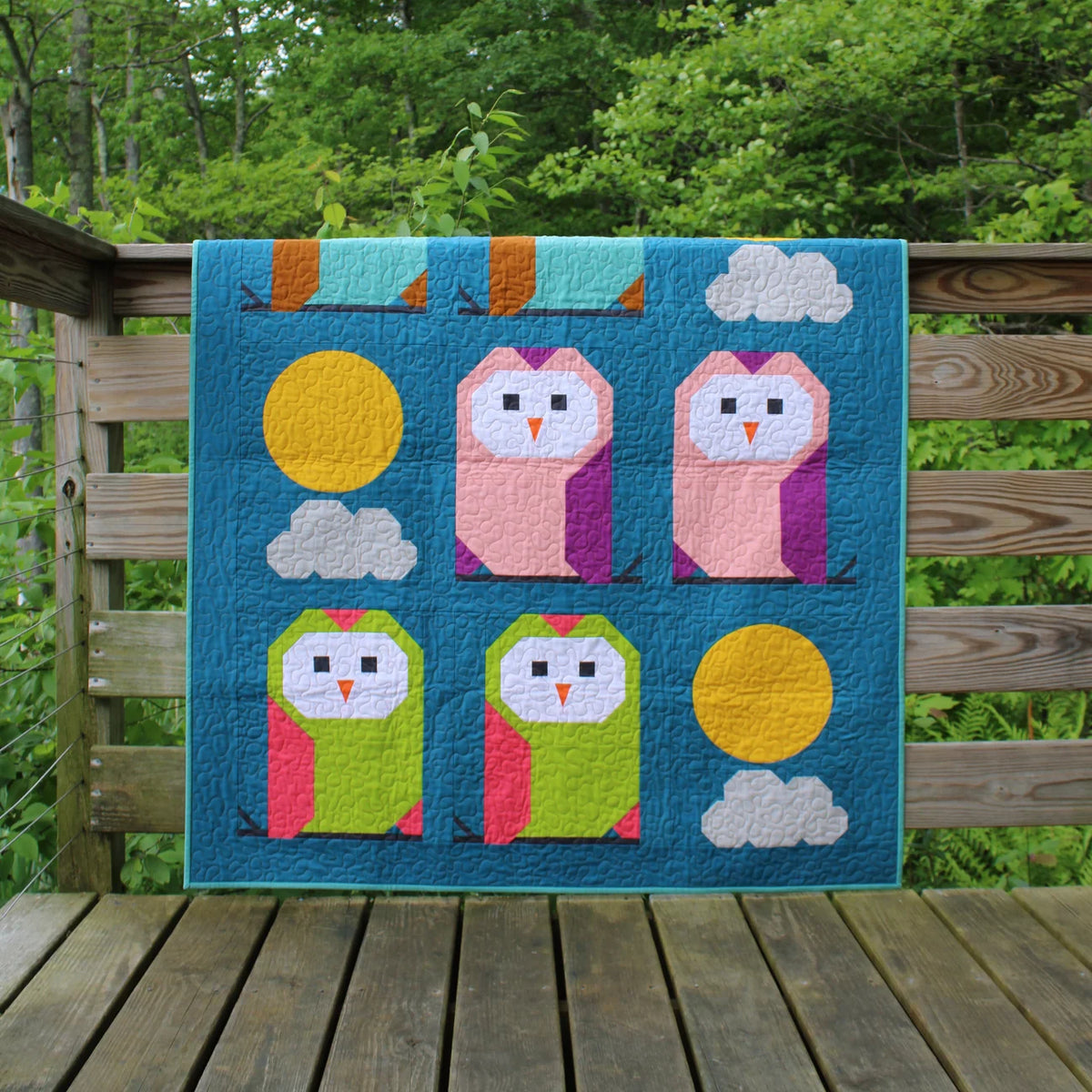 Satomi Quilts |  Ghost Owl Quilt Pattern