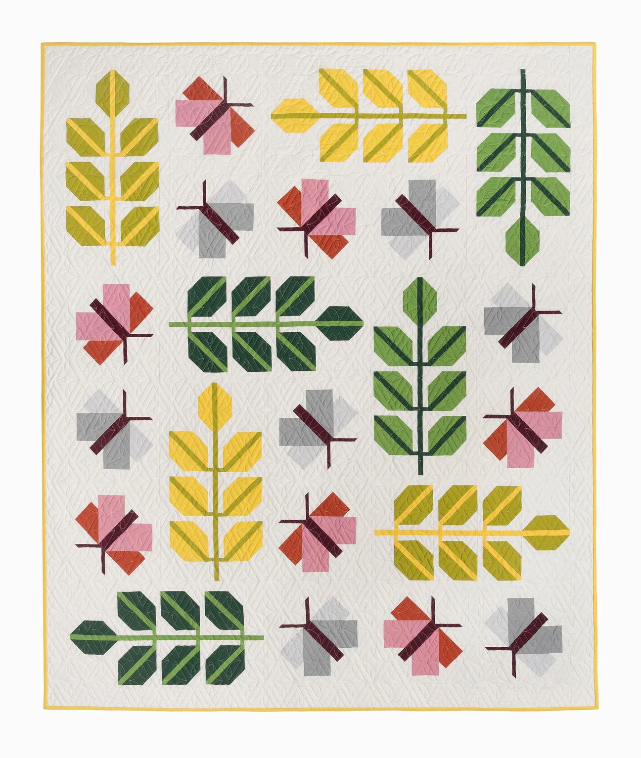 Oak Moth-Pen and Paper Printed Pattern