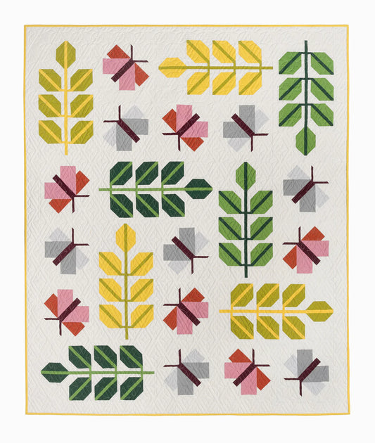 Oak Moth-Pen and Paper Printed Pattern