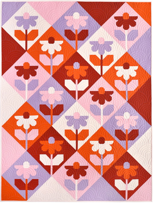 Growing Quilt-Pen and Paper Printed Pattern