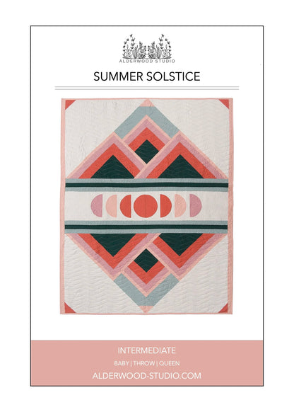 Summer Solstice Quilt Pattern-Alderwood Studios