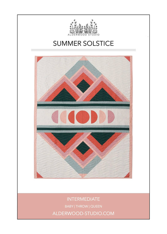 Summer Solstice Quilt Pattern-Alderwood Studios