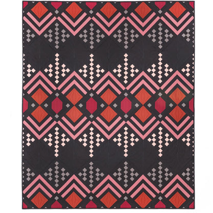 Deco Quilt Pattern-Lo & Behold Stitchery-Printed Pattern