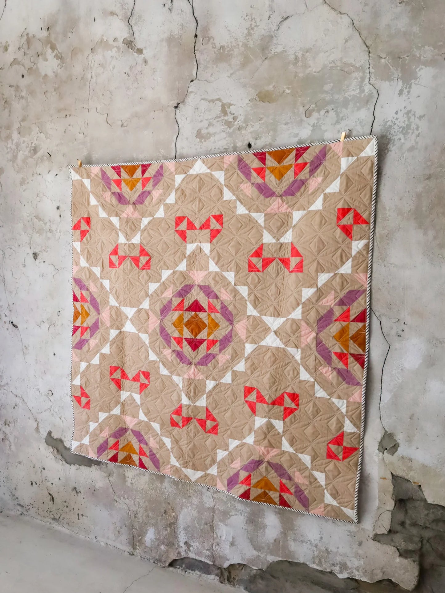 Vintage Lace -Lo & Behold Stitchery-Printed Pattern