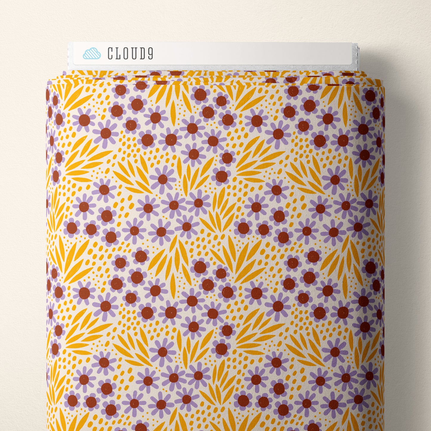 Ditzy Daisy Burst-Retro Meadow-Sophie Rowe for Cloud9