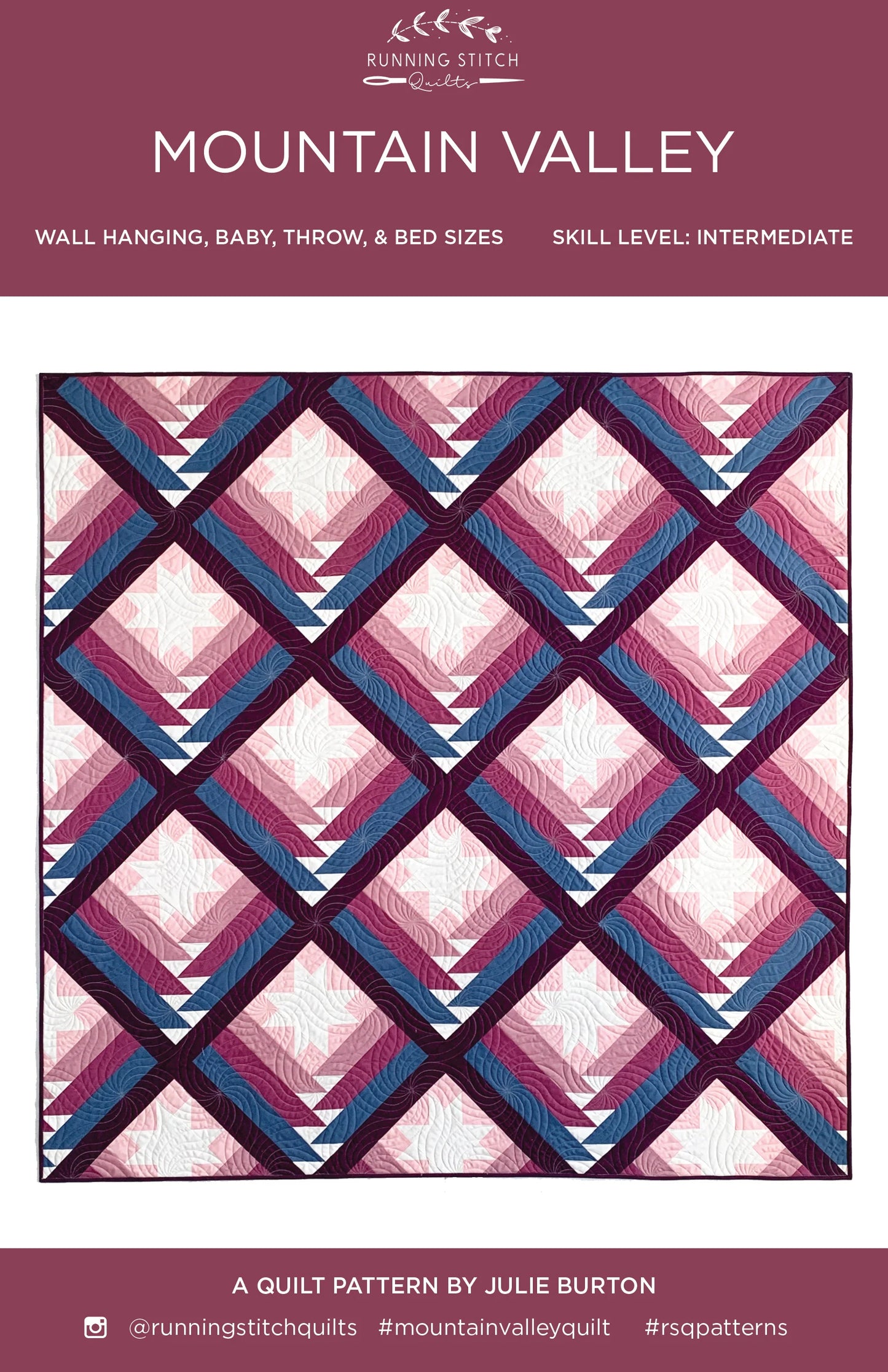 Mountain Valley- Printed Pattern