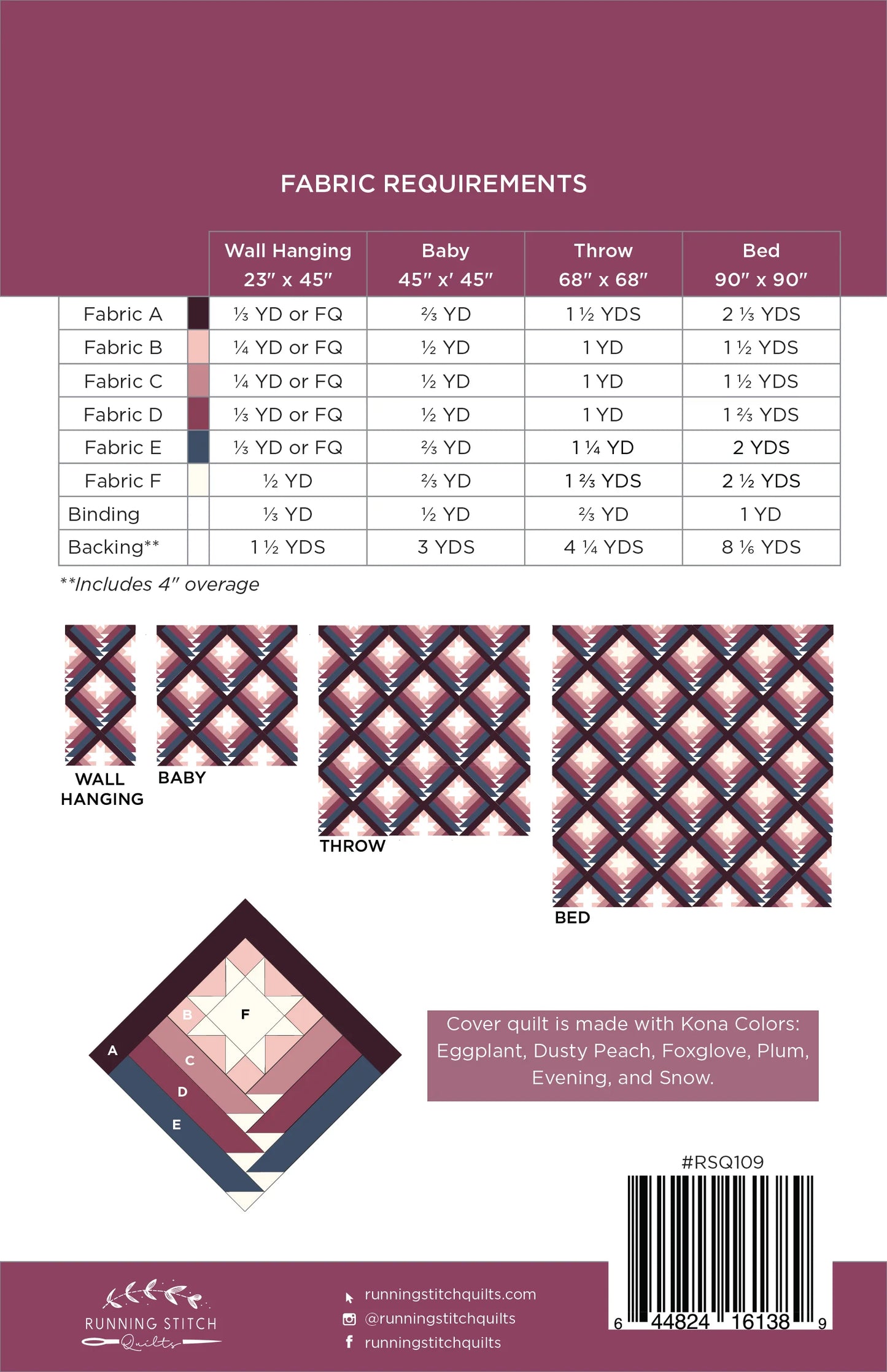 Mountain Valley- Printed Pattern