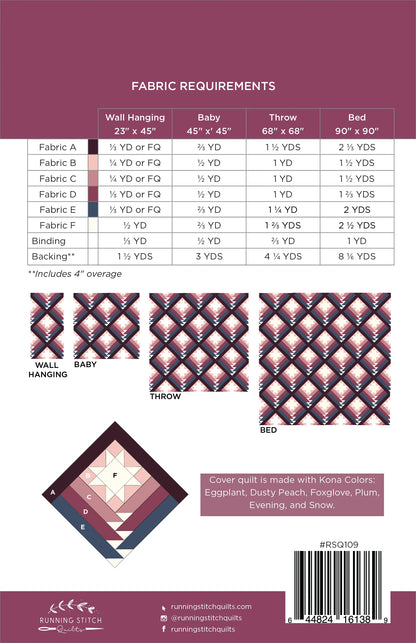 Mountain Valley- Printed Pattern