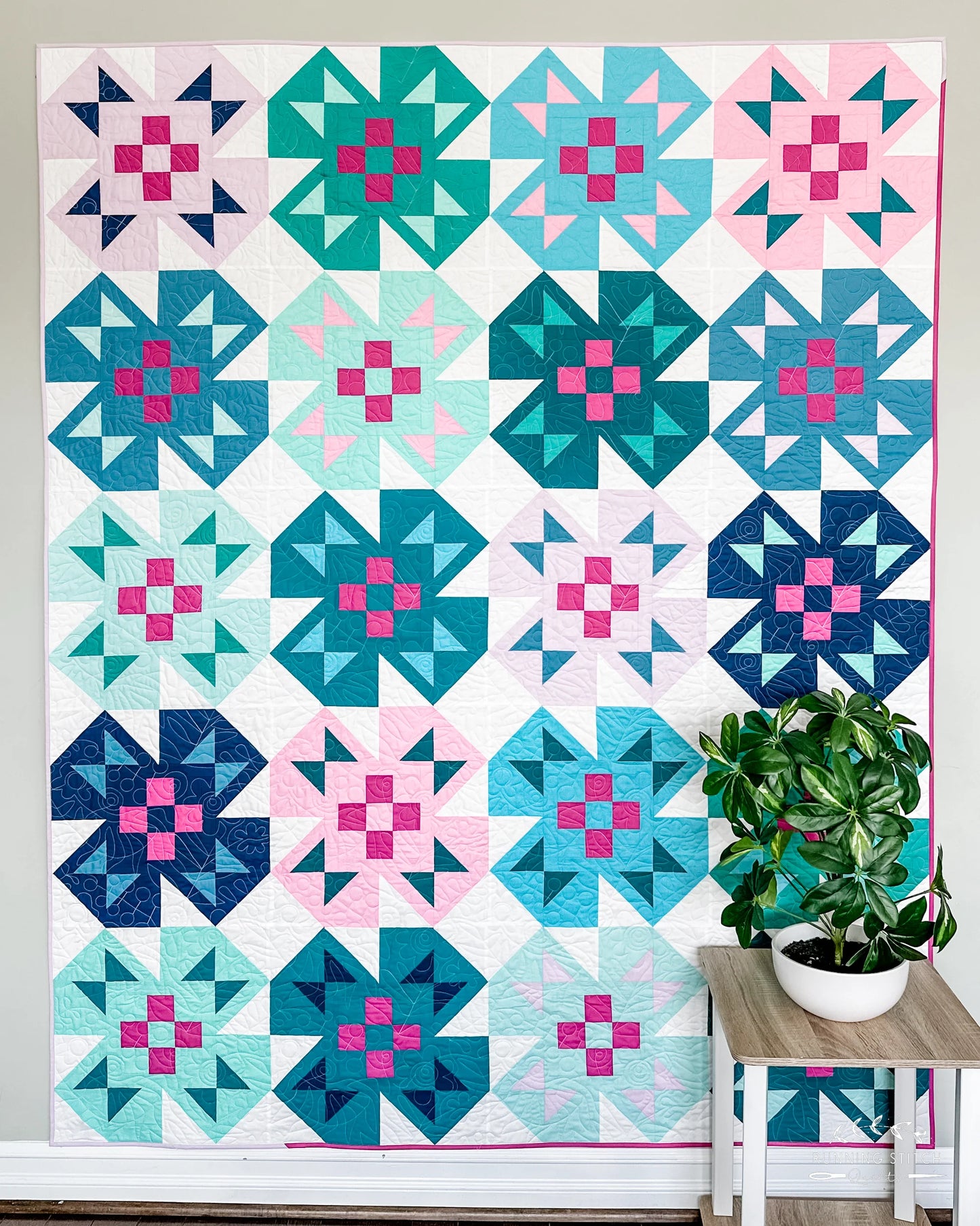 Spring Garden Quilt- Printed Pattern