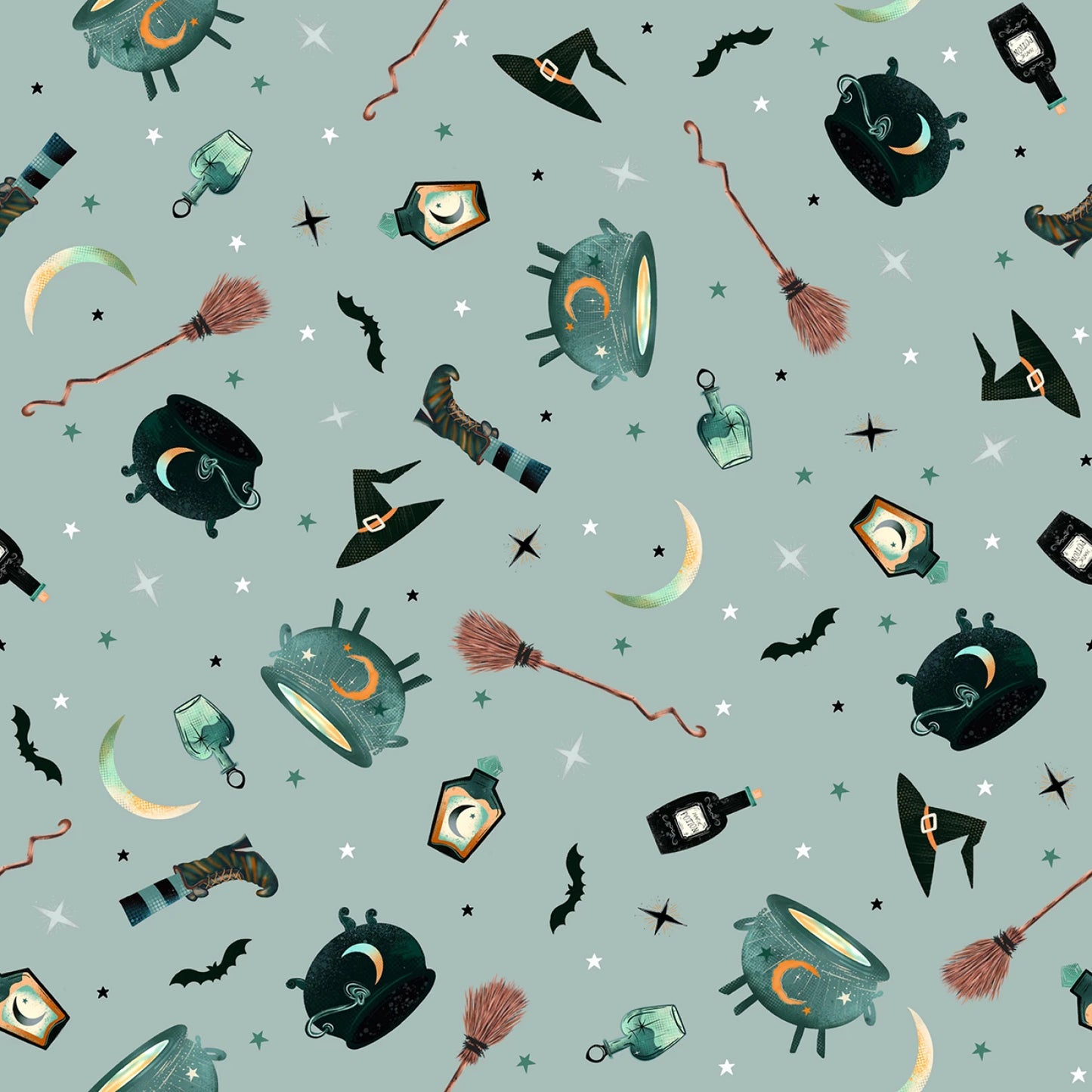 Dusty Blue Witchy Goods