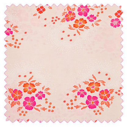 Petit Pan Cotton printed Folksy ecru
