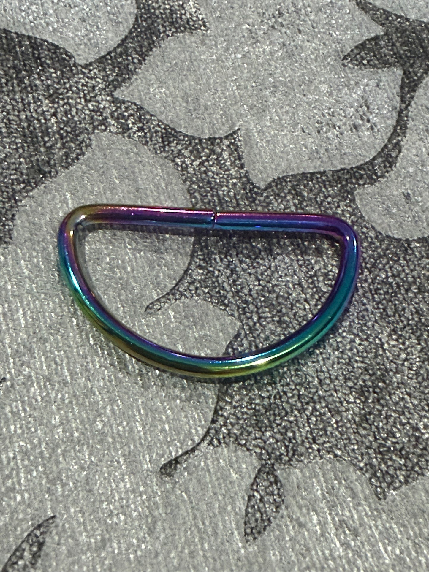 1.5 inch (38mm) Rainbow D ring 2 pack