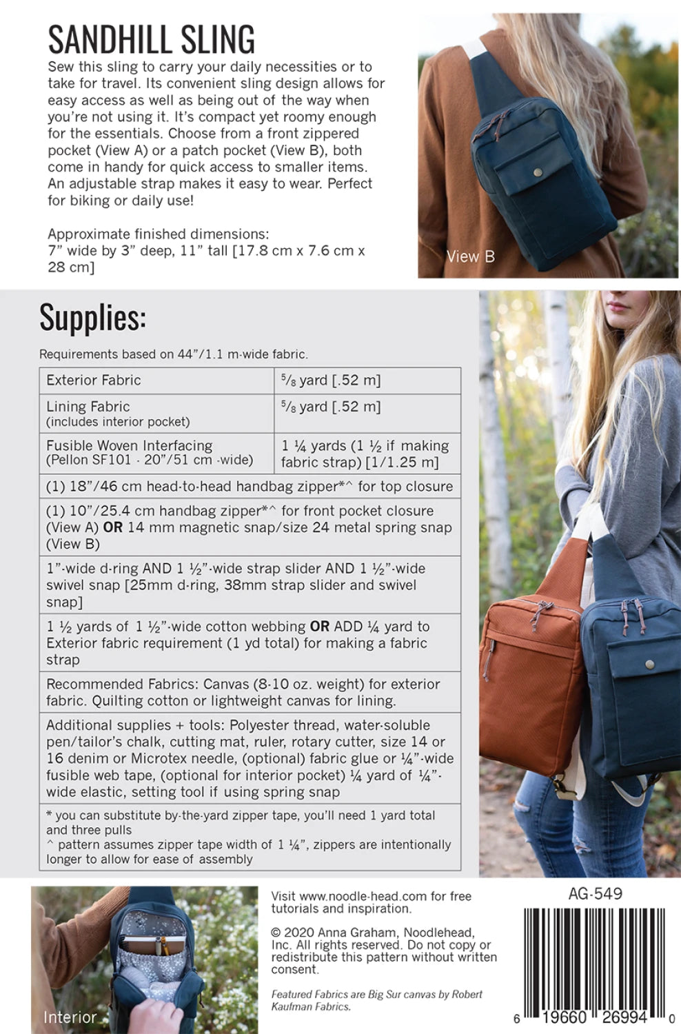 Sandhill Sling-pattern