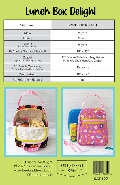 Lunch Box delight- pattern