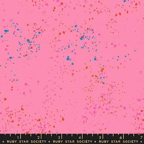 Speckled Canvas Flamingo