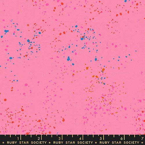 Speckled Canvas Flamingo