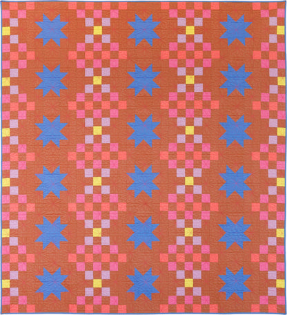 Orchard Stars Quilt Pattern - Printed