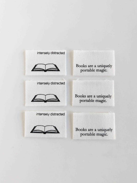 Books are a Uniquely Portable Magic | Cotton Luxe Labels