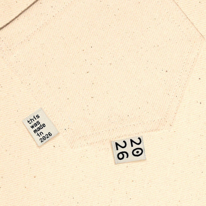 Circa 2026 Woven Labels | 6 labels per pack