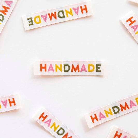 Handmade Woven Sewing Labels - Earth Tones - THE CRAFTING TABLE STITCHERY