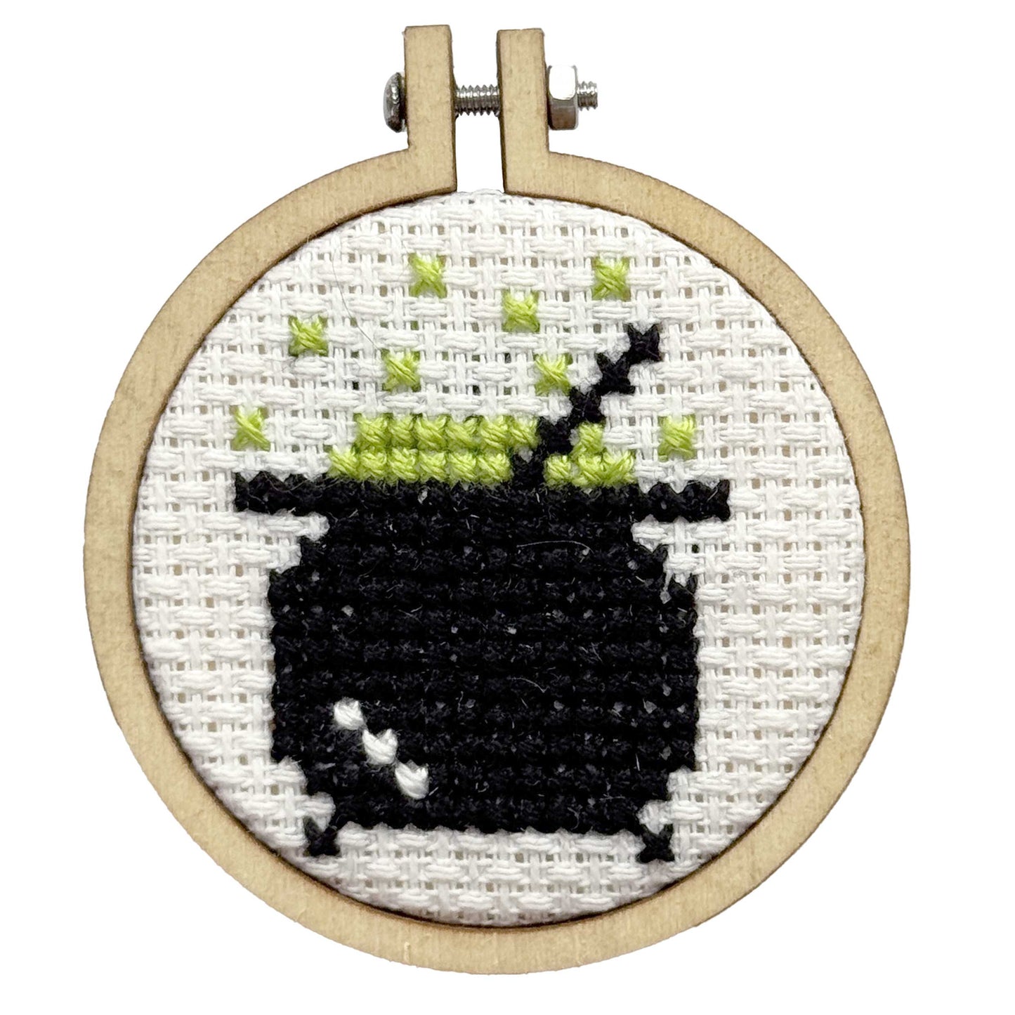 Mini Matchbox Kits - Let's Stir Things Up! Mini Matchbox Cross Stitch Kit