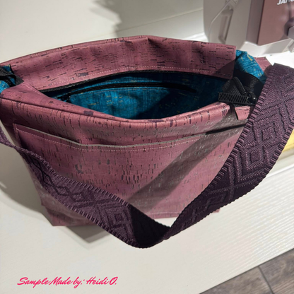 Merlot Wine Jacquard Webbing 1.5" Premium Woven Strap