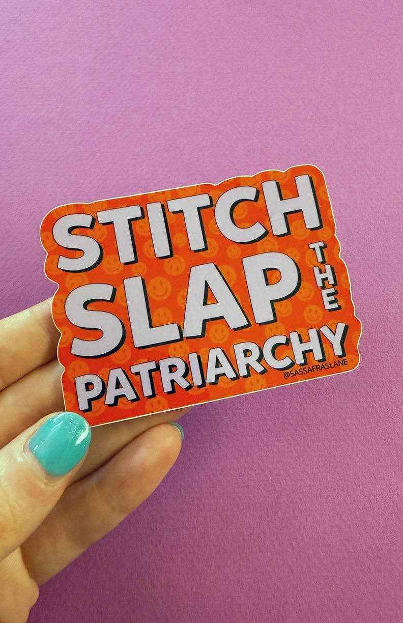 Stitch Slap Sticker