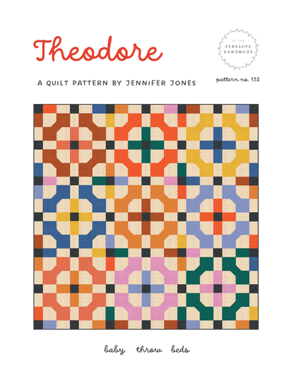 Theodore Quilt Pattern | Paper Pattern 