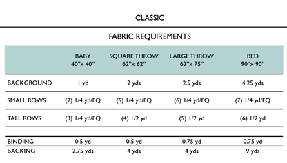 Madeline Quilt Pattern  |  Paper Version