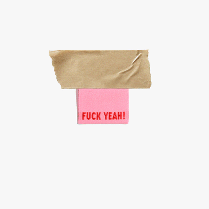 Fuck Yeah! Woven Labels | 6 labels per pack