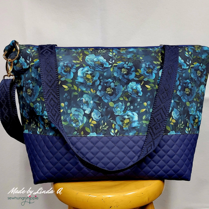 Navy Blue Jacquard Webbing 1.5" Premium Woven Strap