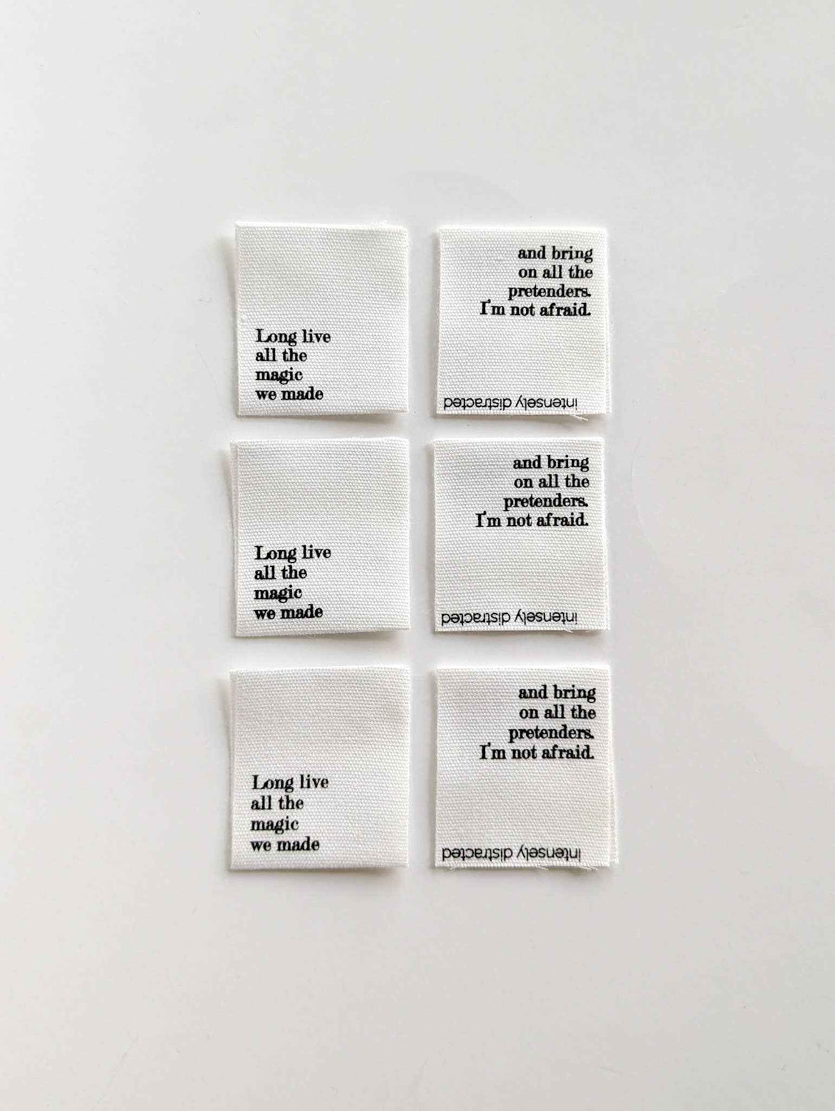 Long Live All the Magic We Made | Cotton Luxe Labels