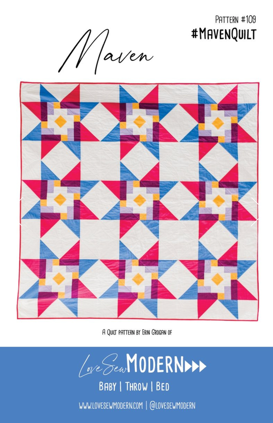 Maven Quilt Pattern - THE CRAFTING TABLE STITCHERY