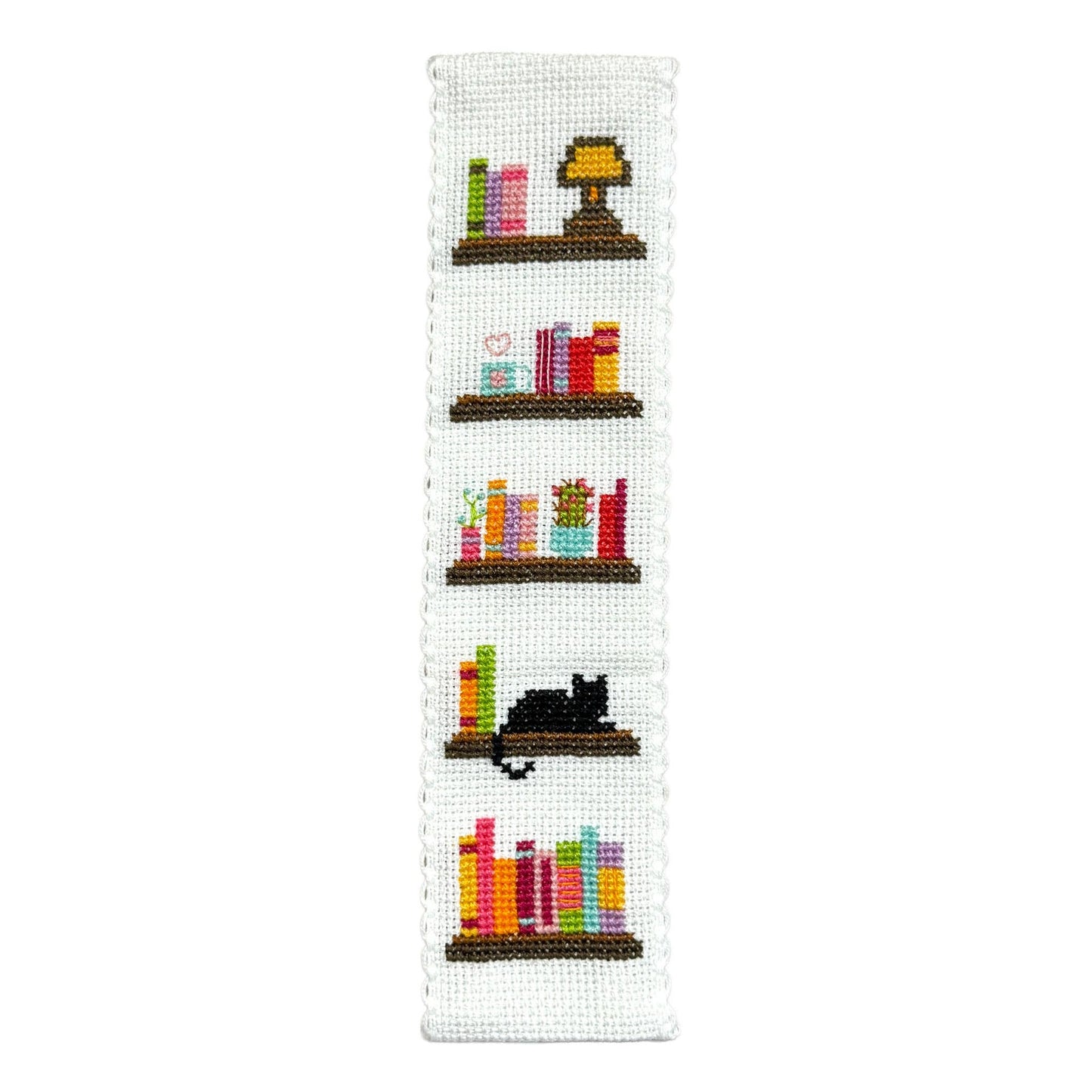 Mini Matchbox Kits - Book Lover Cross Stitch Bookmark Kit