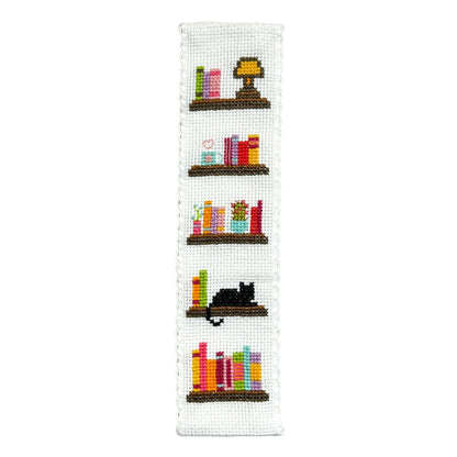 Mini Matchbox Kits - Book Lover Cross Stitch Bookmark Kit