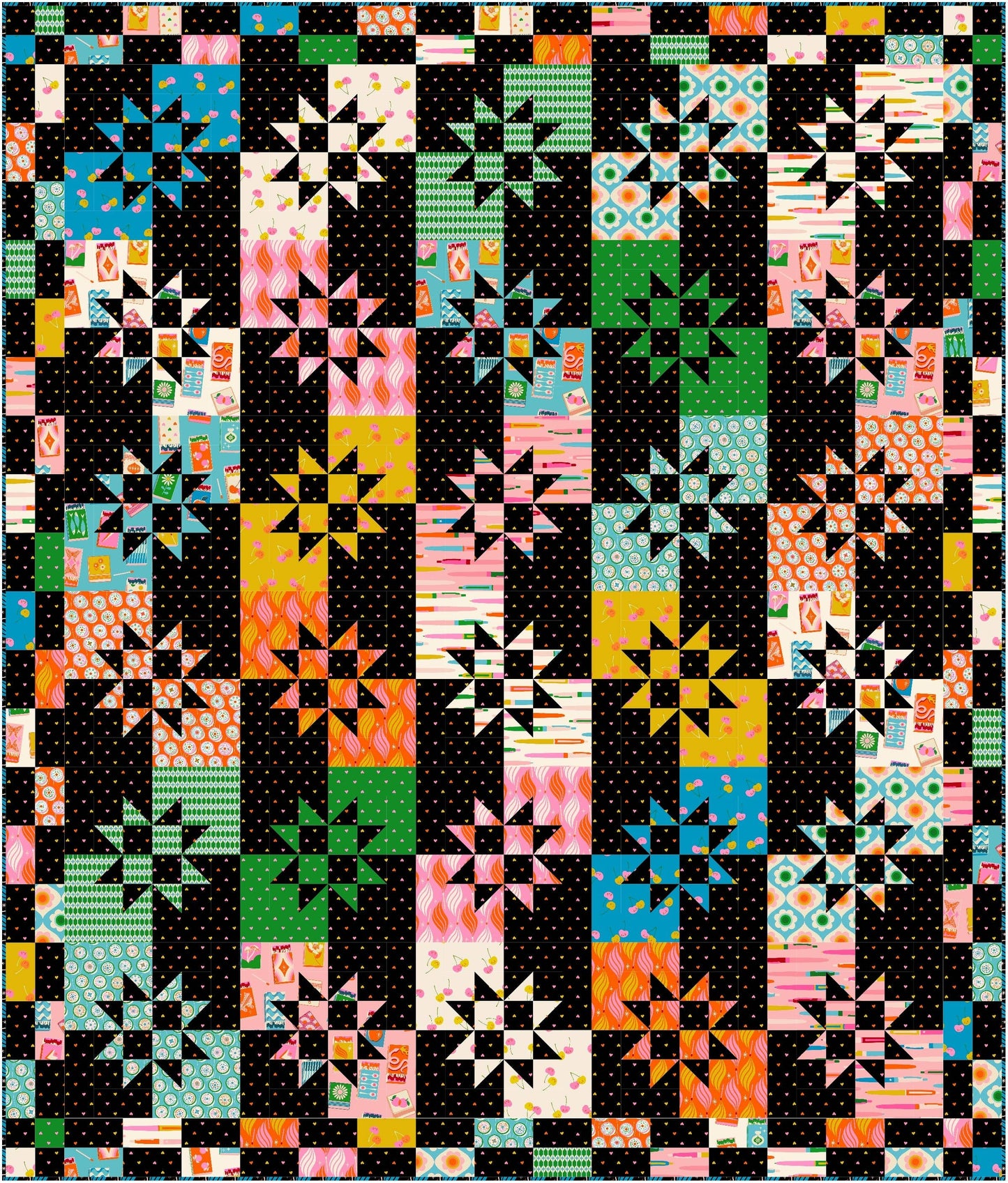 Split Star | CKQ-2421 Quilt Pattern