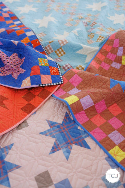 Orchard Stars Quilt Pattern - Printed